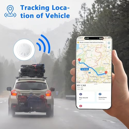 6% Off 4 Pack GPS Trackers for Apple Find My - Image 2