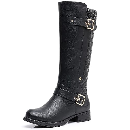 50% Off GLOBALWIN Women's Quilted Knee High Boots - Image 1