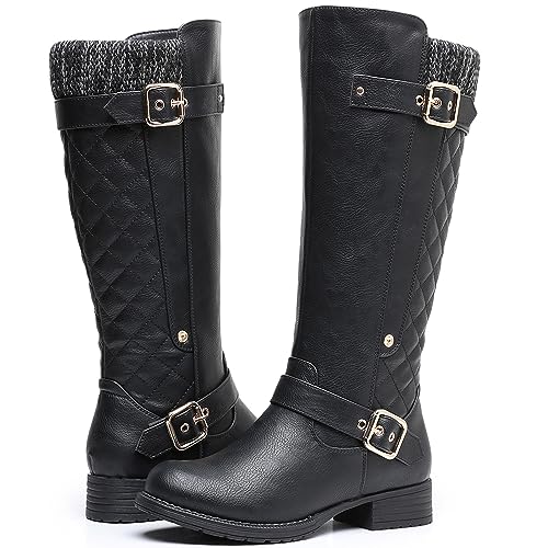 50% Off GLOBALWIN Women's Quilted Knee High Boots - Image 3