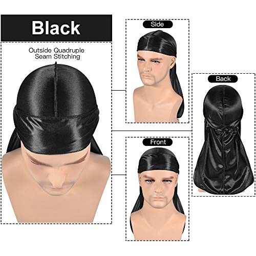 20% Off ROYBENS 3-Pack Silky Durags for Men - Image 2