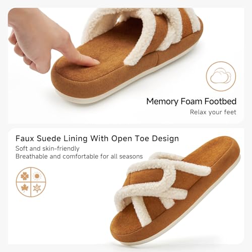 30% Off Chantomoo Memory Foam Cross Band Slippers - Image 3