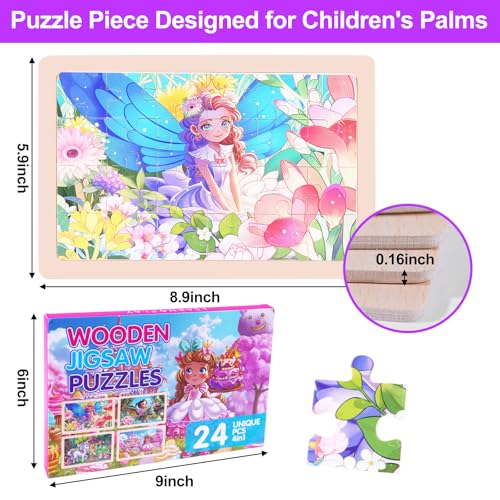 50% Off Wooden Puzzles for Kids Ages 3-5 - Image 4