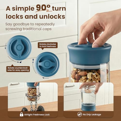 50% Off Ourcabecue Airtight Glass Food Storage Jars - Image 2