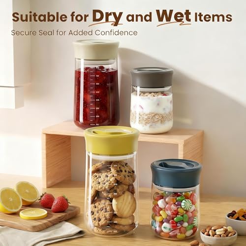 50% Off Ourcabecue Airtight Glass Food Storage Jars - Image 5