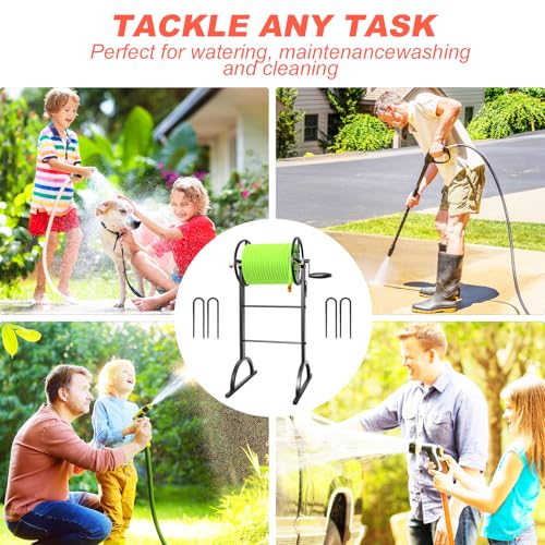 50% Off Fomidao Garden Hose Reel – Heavy Duty Metal Holder - Image 5