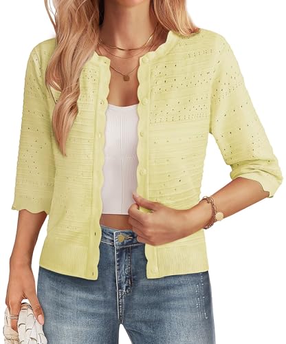 5% Off GRACE KARIN Women's Cropped Cardigan Sweater - Image 1
