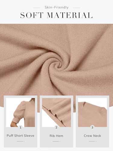 45% Off ATHMILE Women's Short Sleeve Sweater - Code LEK98KTB - Image 6