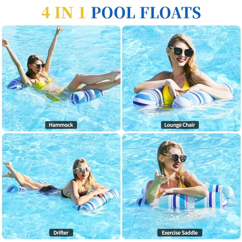Pool Floats Adult Hammock 2 Pack - Summer Deal - Image 2