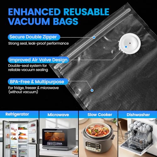 24% Off Gikxki Handheld Vacuum Sealer with 30 Bags - Image 5