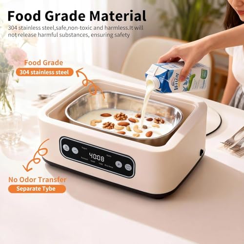 43% Off Kaaeiccr Yogurt Maker with Timer & temp Control - Image 5