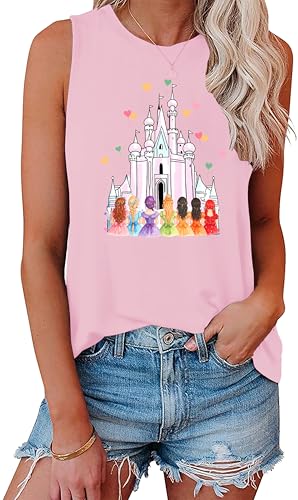 40% Off AMWIPE Magic Castle Tank Top for Women - Image 1