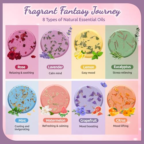 20% Off BodyRefresh Shower Steamers - 8 Pack Aromatherapy Bombs - Image 4