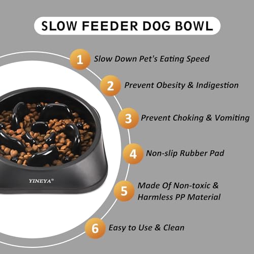 22% Off YINEYA Slow Feeder Dog Bowl - Code SLTQFX3U - Image 2
