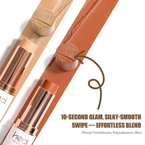 50% Off HECI BEAUTY Tinted Foundation Stick, Fair 01 - Image 2