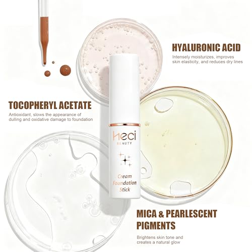 50% Off HECI BEAUTY Tinted Foundation Stick, Fair 01 - Image 3