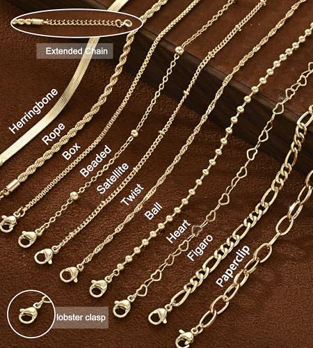 50% Off 10 Pcs Gold Bracelets Set for Women - Stackable - Image 6