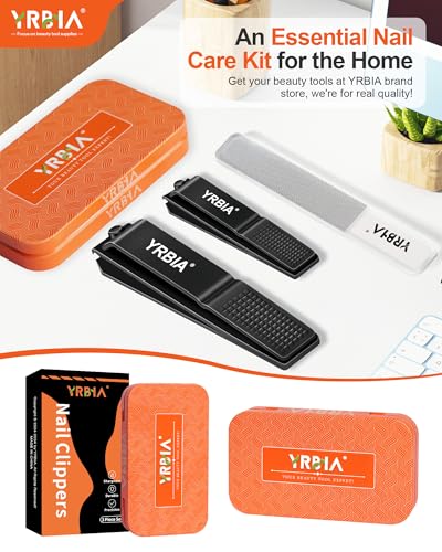 50% Off YRBIA Ultra Sharp Nail Clipper Set with File - Image 6