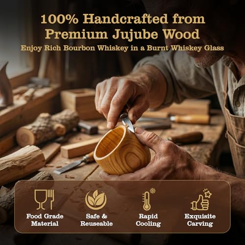 75% Off Charred Wooden Whiskey Glasses – Use Code ANTEF3C3 - Image 5