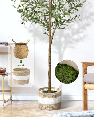 50% Off 6FT Artificial Olive Tree for Home Decor - Image 3