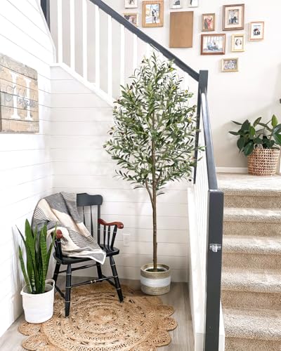 50% Off 6FT Artificial Olive Tree for Home Decor - Image 6