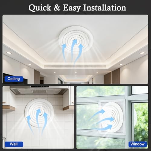 40% Off Quiet 8-inch Bathroom Exhaust Fan with Code - Image 5