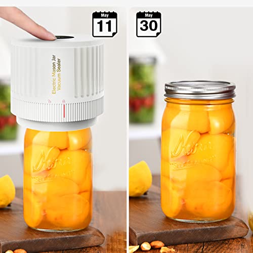 55% Off Electric Mason Jar Vacuum Sealer Kit - Image 5