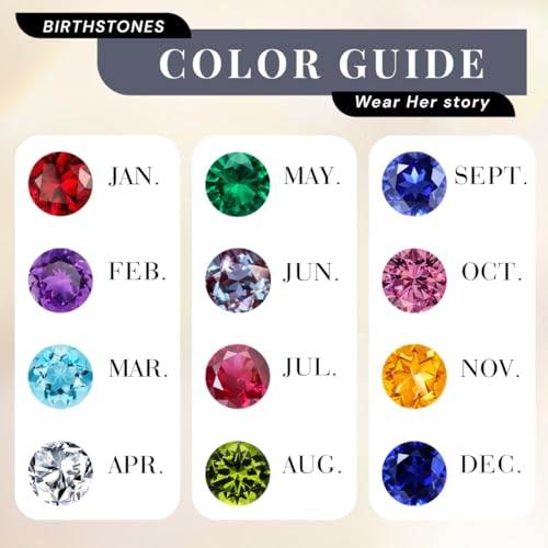 MONOOC Initial Birthstone Necklace - 77% Off with Code TSK997XT - Image 6