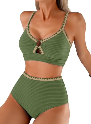25% Off Herseas Women's Textured Bikini Set O Ring - Image 1