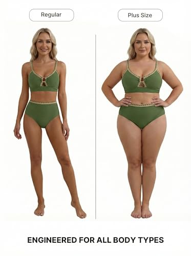 25% Off Herseas Women's Textured Bikini Set O Ring - Image 4