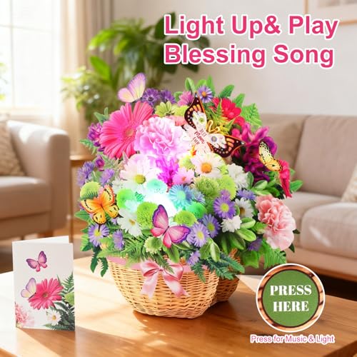 13% Off Yinqing Musical Mother's Day Card with Light - Image 2