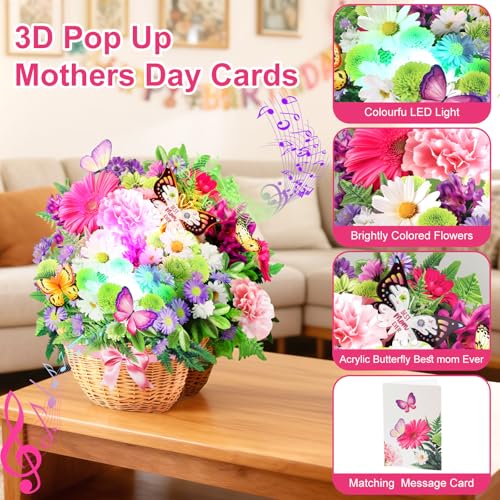 13% Off Yinqing Musical Mother's Day Card with Light - Image 4