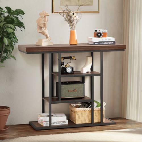 50% Off HABUTWAY 42" Industrial Entryway Table w/ Storage