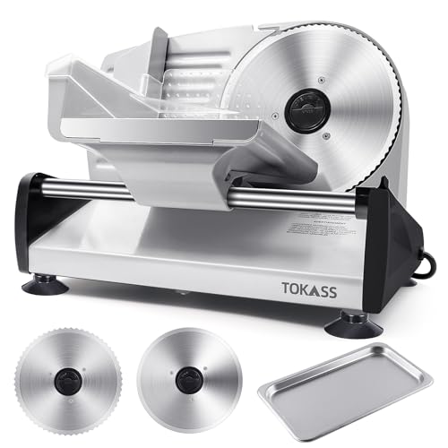 21% Off 200W Electric Meat Slicer with 2 Blades