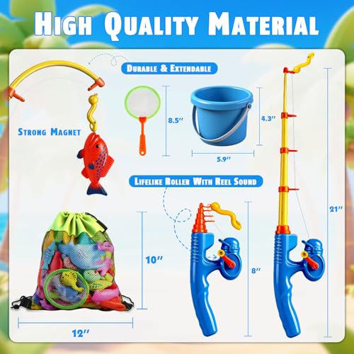 53% Off CozyBomB Magnetic Fishing Toy Set for Kids - Image 3