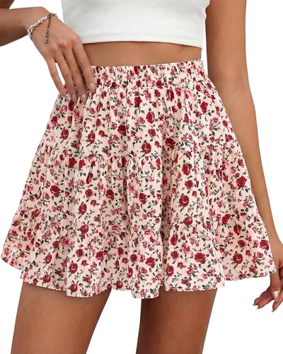 40% Off BTFBM Floral Skort with Built-in Shorts - Image 1