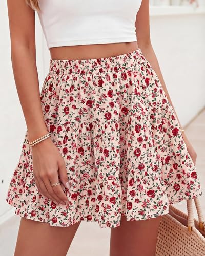 40% Off BTFBM Floral Skort with Built-in Shorts - Image 4