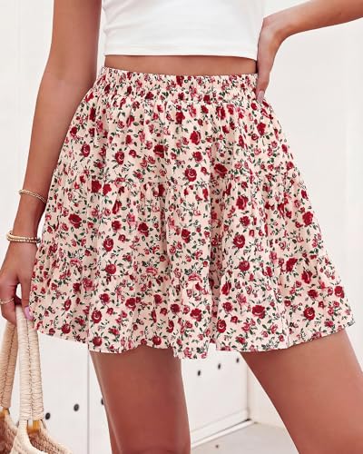 40% Off BTFBM Floral Skort with Built-in Shorts - Image 6