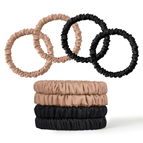 50% Off ZHENSILK Mulberry Silk Scrunchies 8-Pack