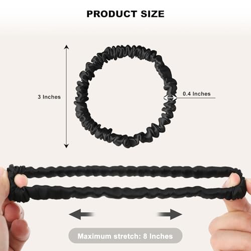 50% Off ZHENSILK Mulberry Silk Scrunchies 8-Pack - Image 3