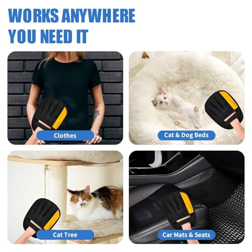 26% Off Upgraded Pet Hair Removal Glove for Dogs & Cats - Image 3