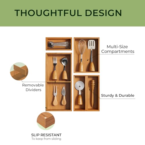 18% Off Keechee Bamboo Drawer Organizer Bundle - Image 3