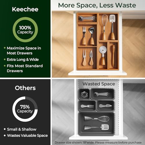 18% Off Keechee Bamboo Drawer Organizer Bundle - Image 5