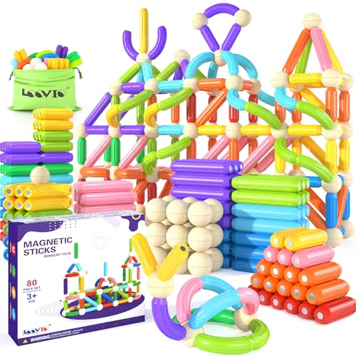 48% Off Loovio Magnetic Blocks for Kids Ages 3+ - Image 1