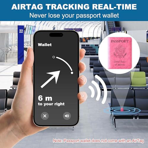 17% Off JOVAGO Airtag Passport Holder with RFID Blocking - Image 3