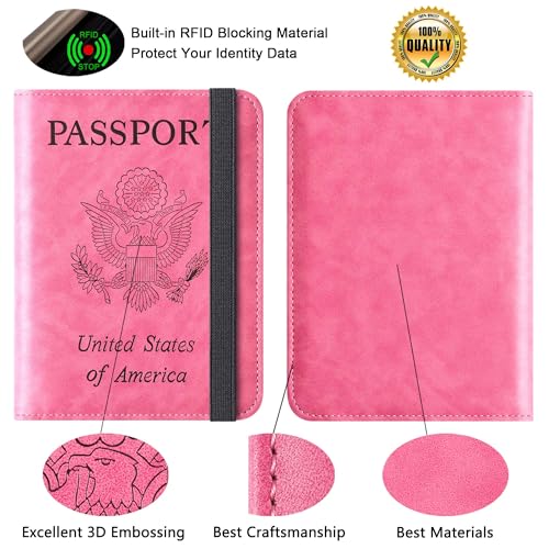 17% Off JOVAGO Airtag Passport Holder with RFID Blocking - Image 6