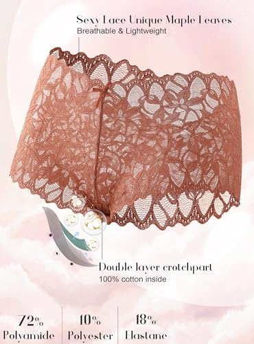 30% Off READY TO LOVE Lace Boyshorts 5-Pack - Image 4