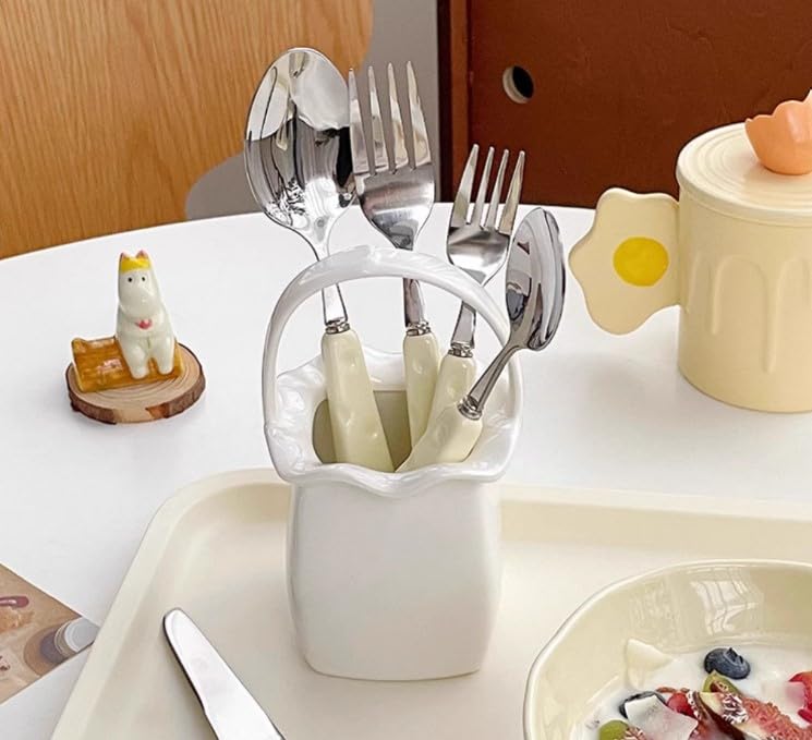 50% Off Cute Cheese-Shaped Silverware Set - Code 3TU6DXY5 - Image 6