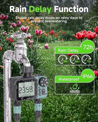 38% Off Rvwsx 2-Zone Sprinkler Timer for Garden - Image 4