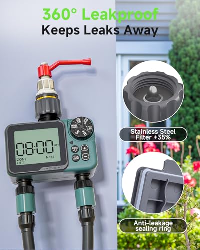 38% Off Rvwsx 2-Zone Sprinkler Timer for Garden - Image 5