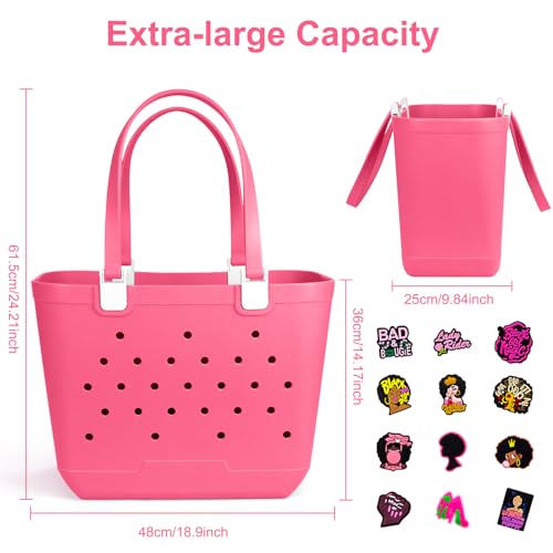 50% Off X-Large Waterproof Rubber Beach Tote Bag - Image 5